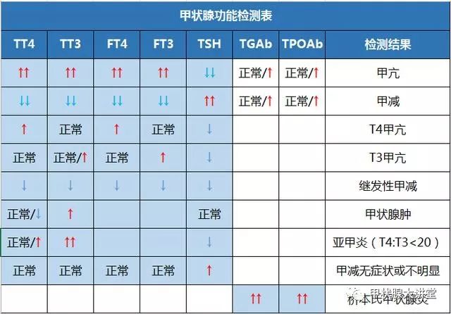 教你3分钟看懂甲状腺功能化验单