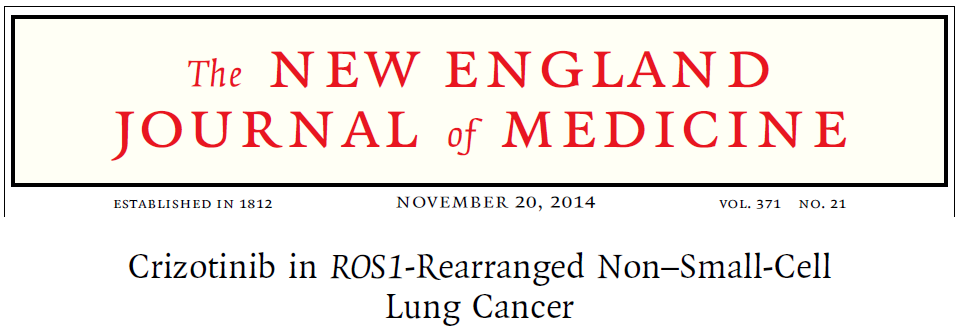 再登JCO！吴一龙教授团队畅谈克唑替尼治疗ROS1阳性NSCLC)(OO12-01