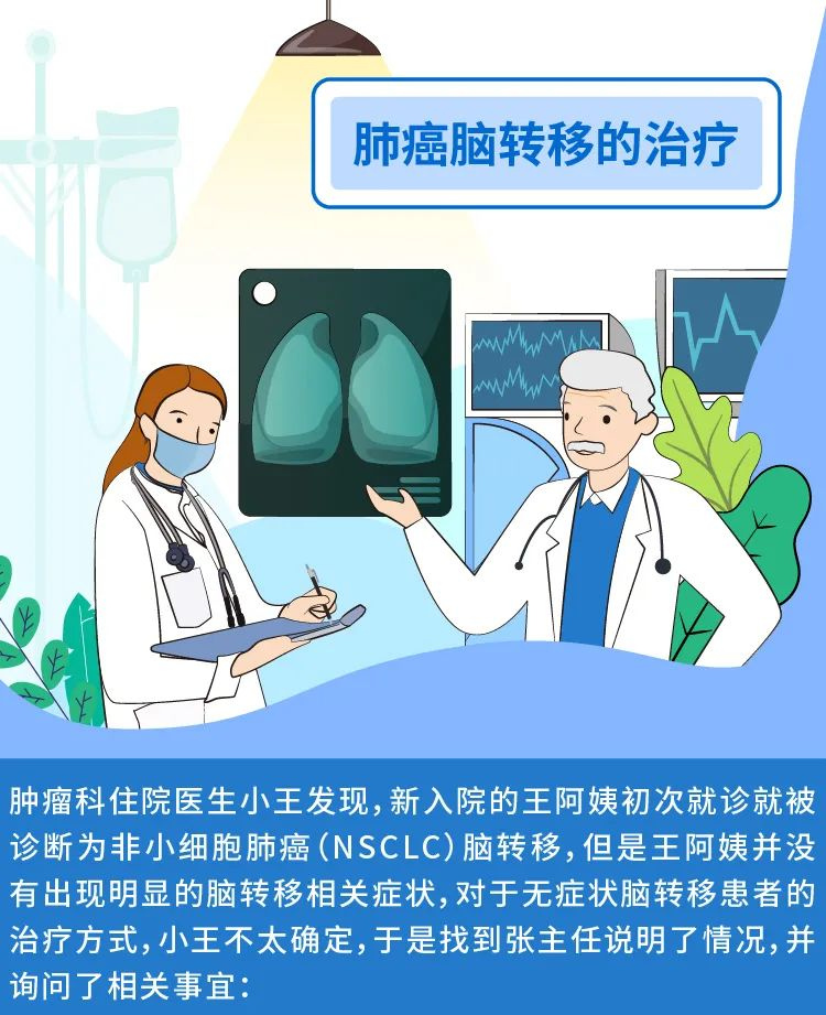 自然平均生存时间仅1～2个月！肺癌脑转移患者应该如何治疗？